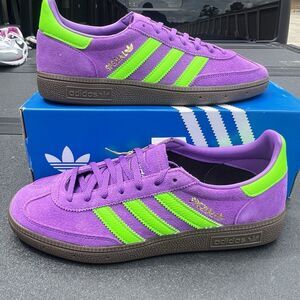 Adidas W Handball Spezial Sneakers Original Shoes Active Purple JS0251 US 7.5
